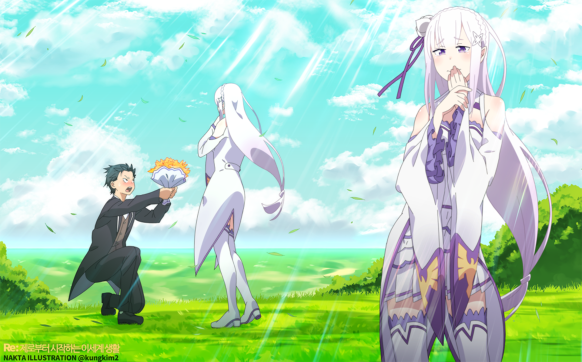 Re Zero Starting Life In Another World Hd Wallpaper Background Image 1920x1195 Id 740805