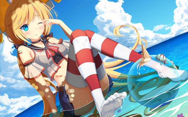 Anime Warship Girls Andrea Doria HD Wallpaper | Background Image