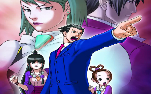 video game Phoenix Wright: Ace Attorney HD Desktop Wallpaper | Background Image