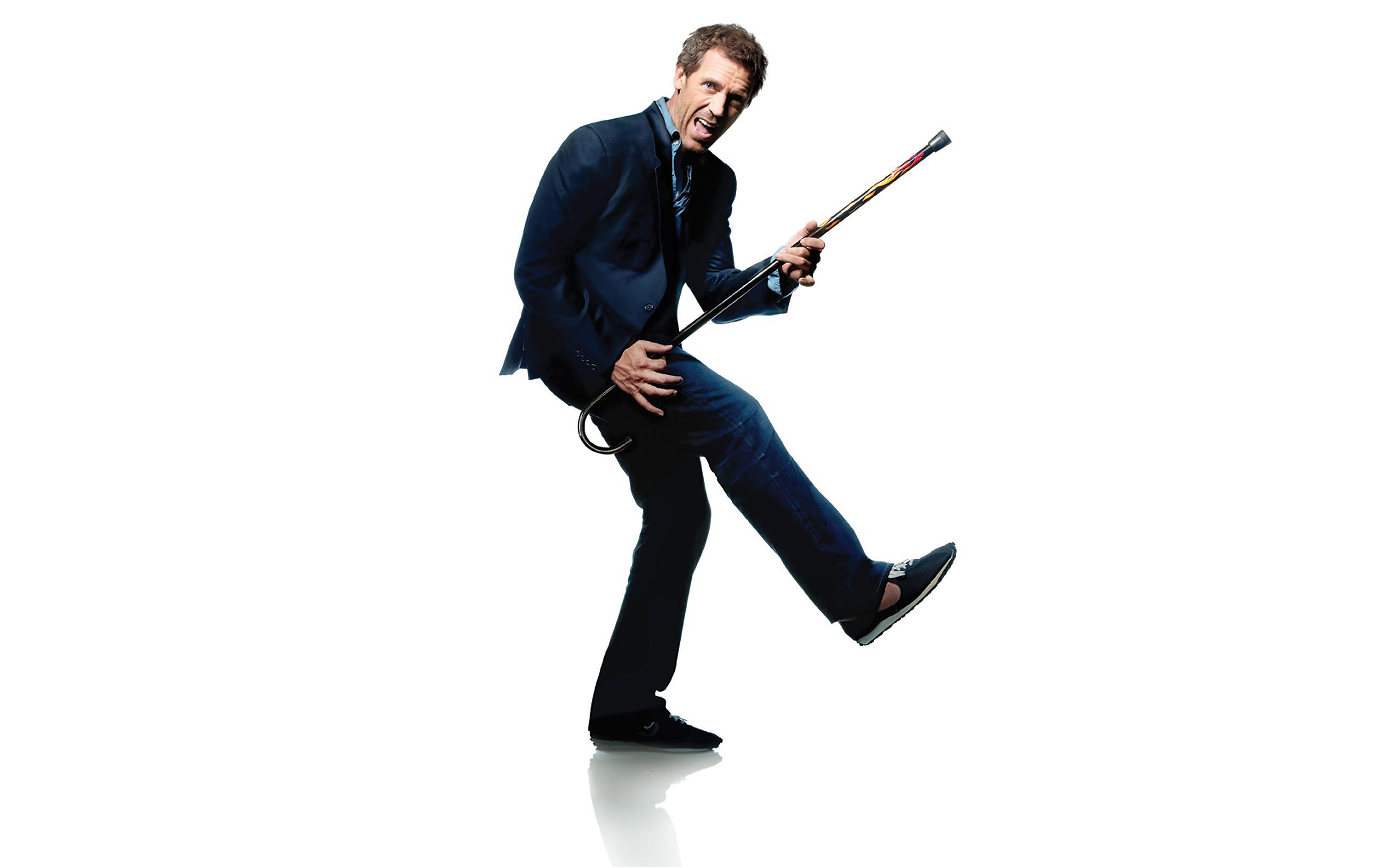 Hugh Laurie as Gregory House, HD desktop wallpaper