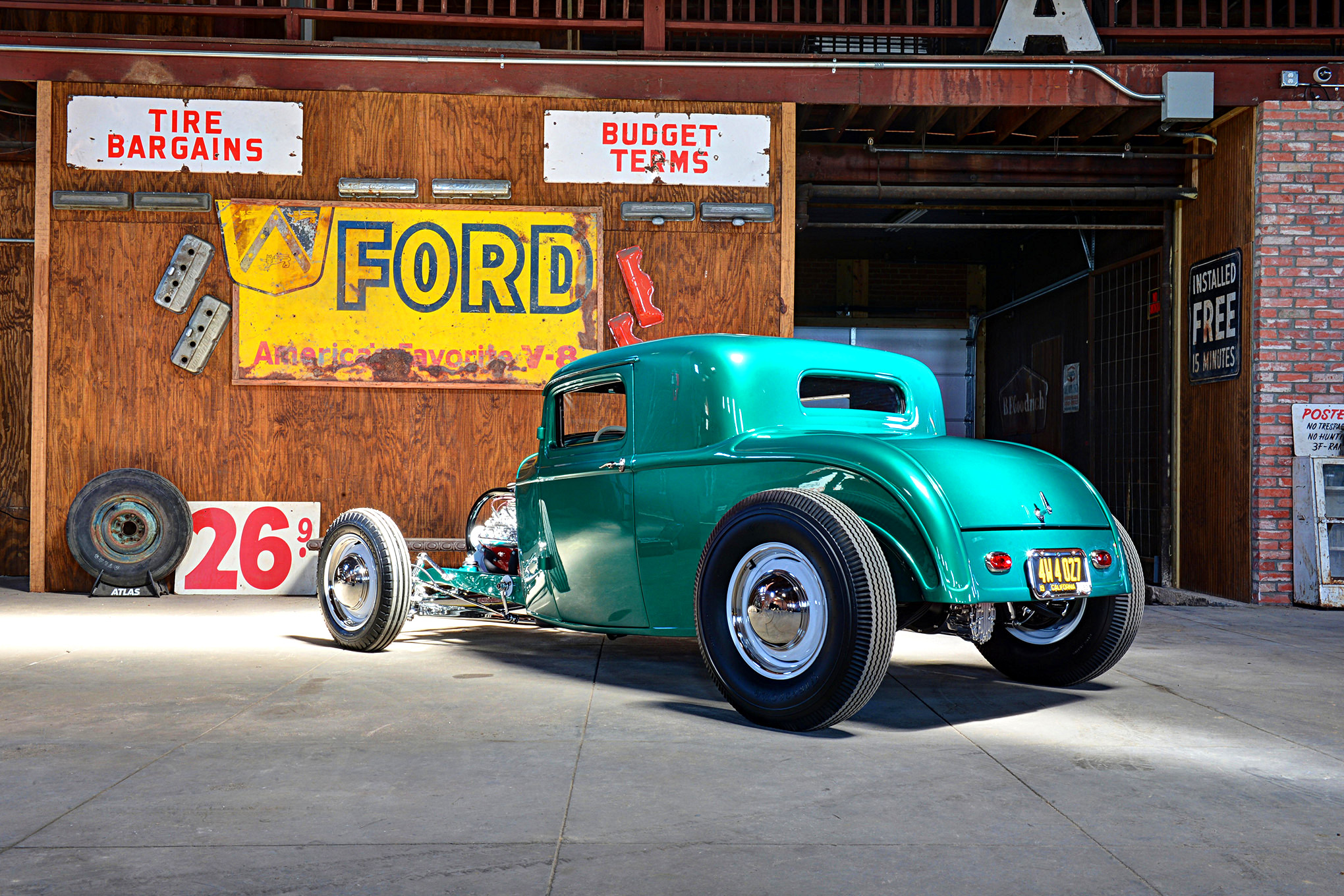 Vehicles Ford 5-Window Coupe HD Wallpaper | Background Image