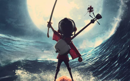 Beetle (Kubo And The Two Strings) movie Kubo And The Two Strings HD Desktop Wallpaper | Background Image