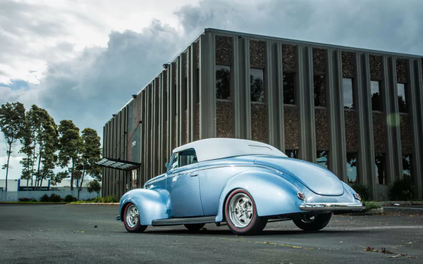 vintage car hot rod 1940 Ford Convertible vehicle Ford Convertible HD Desktop Wallpaper | Background Image