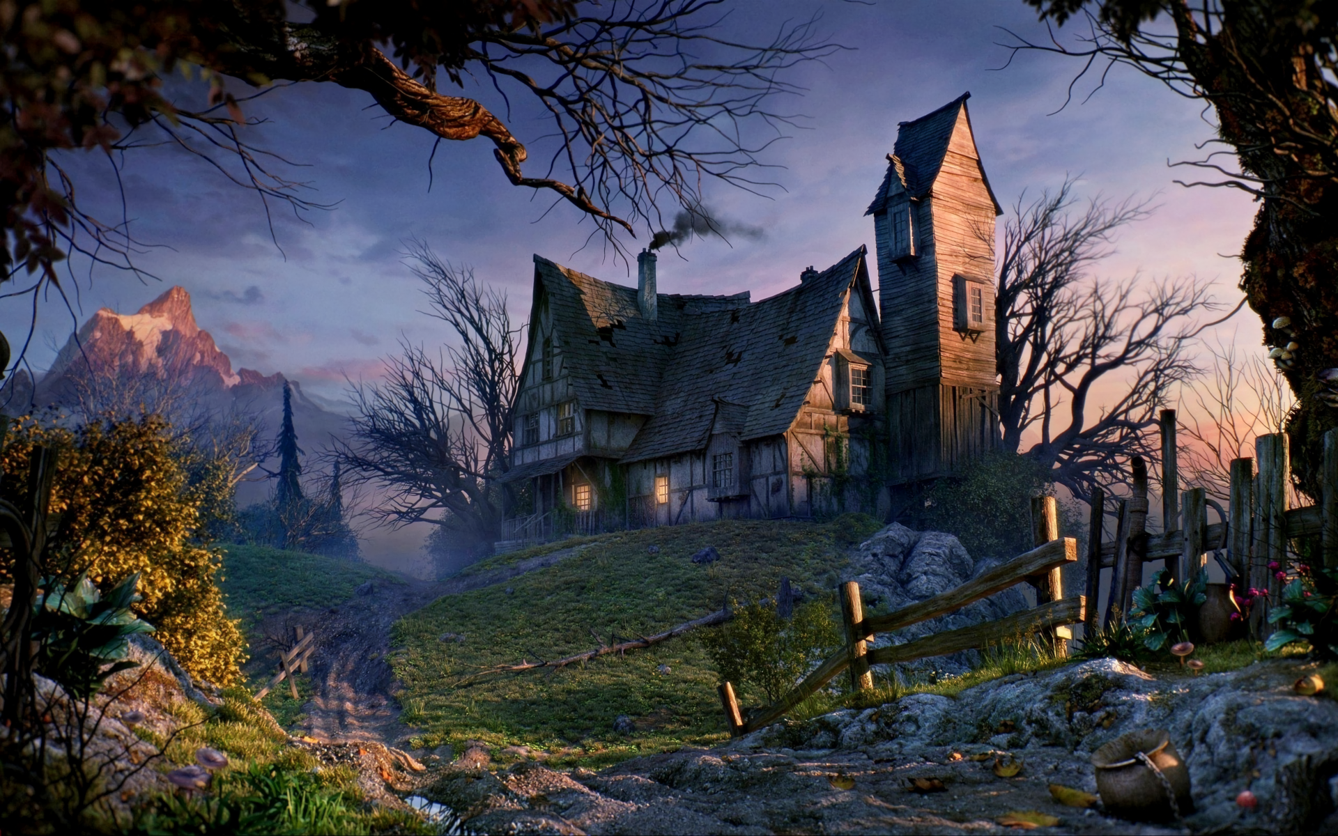 30+ Haunted House HD Wallpapers and Backgrounds