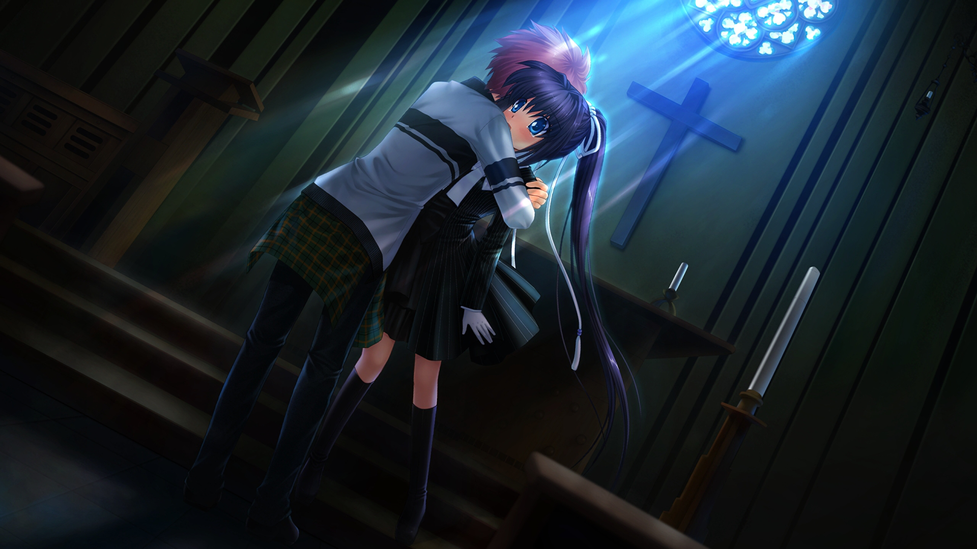 Download Anime Rewrite HD Wallpaper