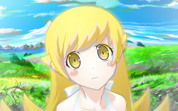 Shinobu Oshino Anime Monogatari (Series) HD Desktop Wallpaper | Background Image
