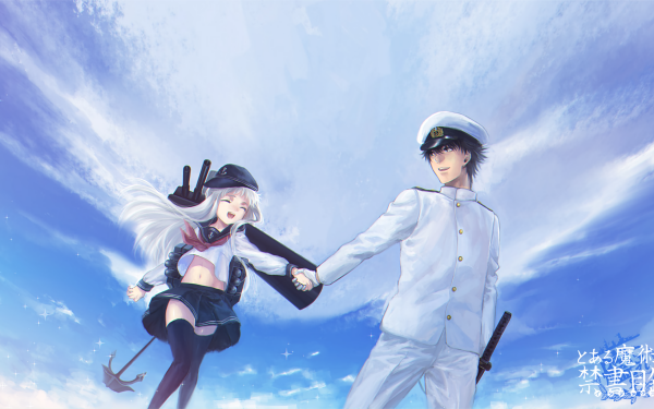Anime Kantai Collection Hibiki Admiral HD Wallpaper | Background Image