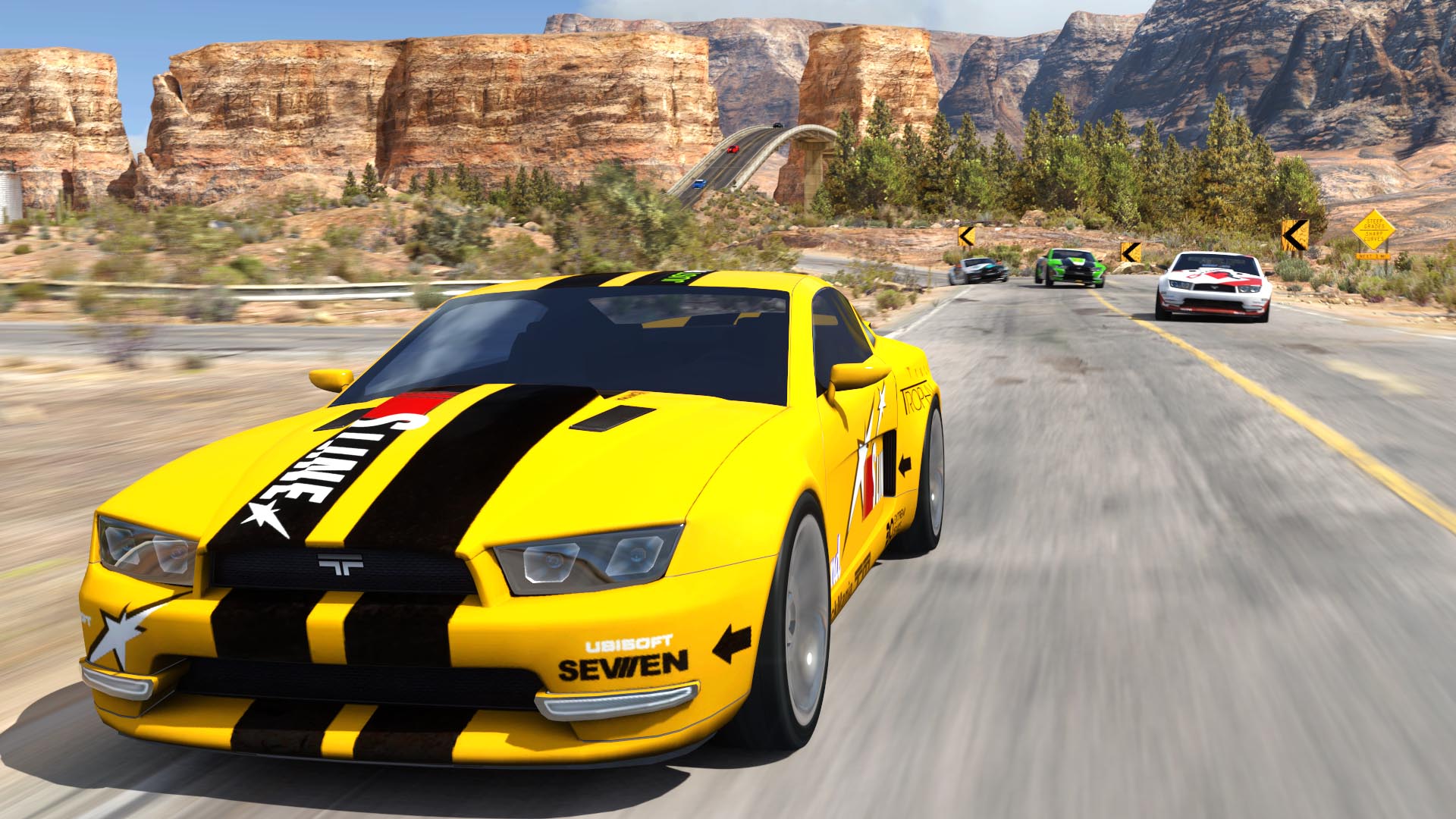 Download Video Game TrackMania 2 Canyon HD Wallpaper