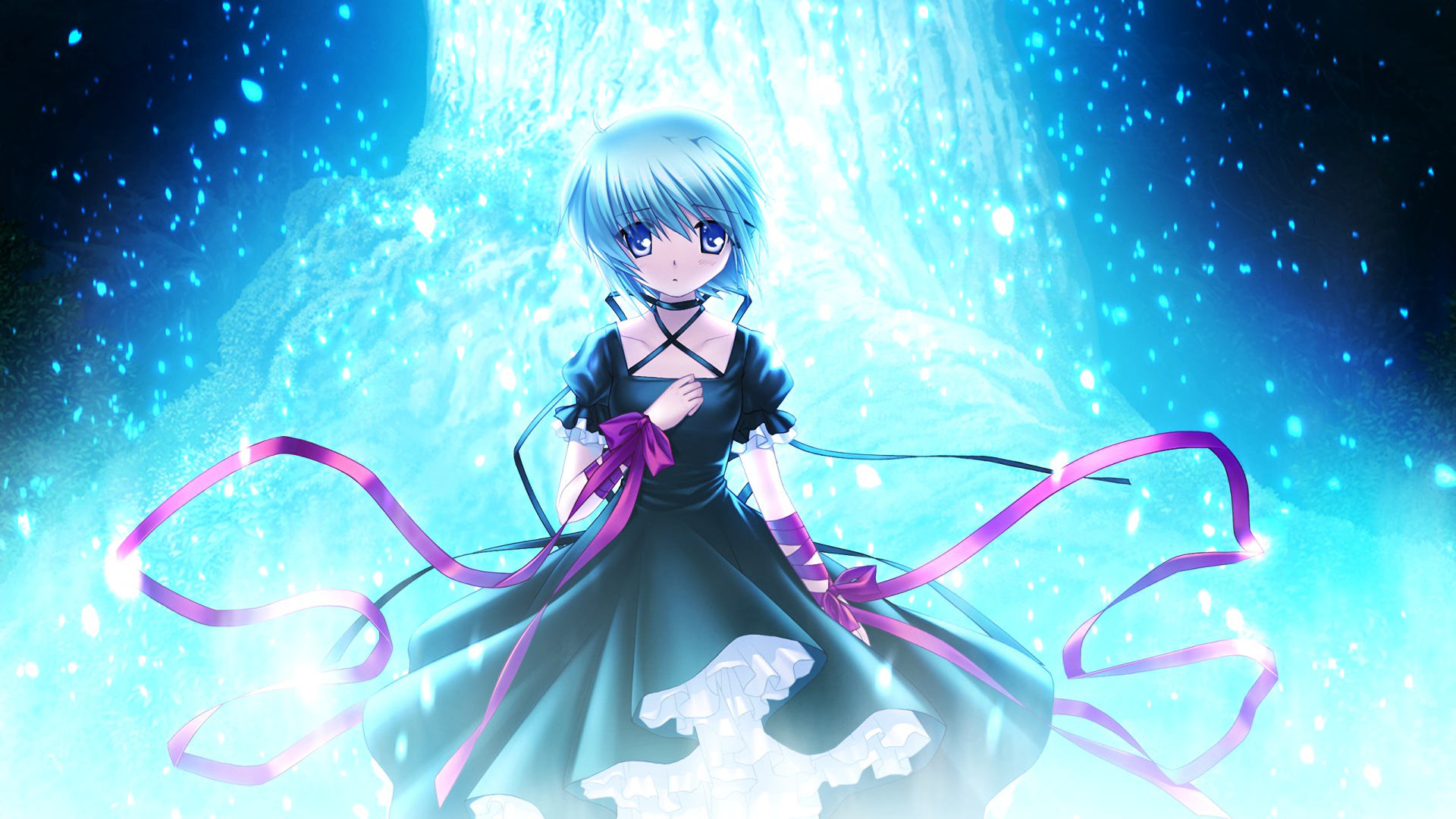 Download Anime Rewrite HD Wallpaper