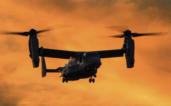 warplane aircraft military Bell Boeing V-22 Osprey HD Desktop Wallpaper | Background Image