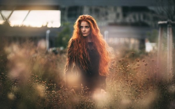 Femmes Top Model Top Modèls Cheveux Freckles Redhead Fond d'écran HD | Image
