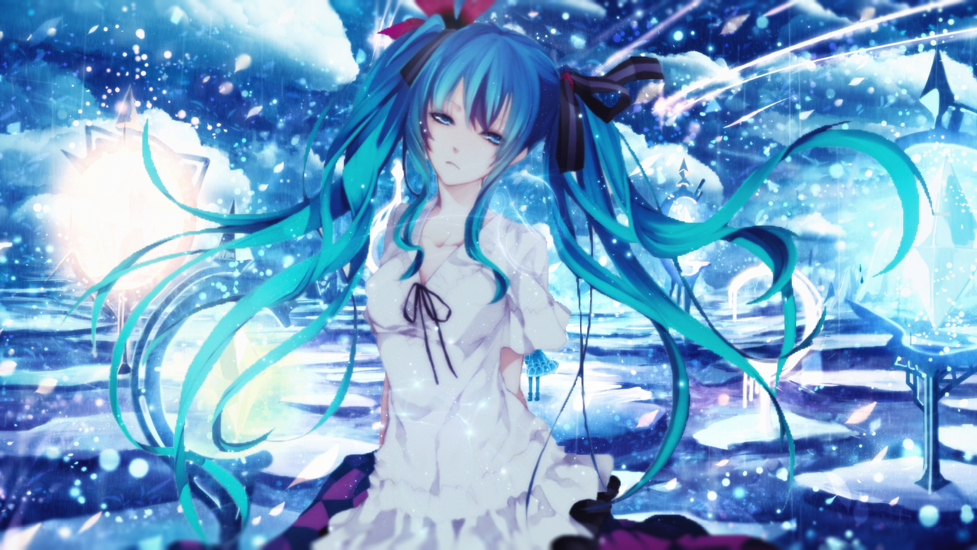 Download Hatsune Miku Anime Vocaloid HD Wallpaper by Aditalfian