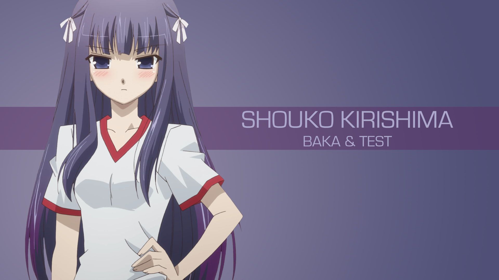 Anime Baka And Test 4k Ultra Hd Wallpaper By Spectralfire234