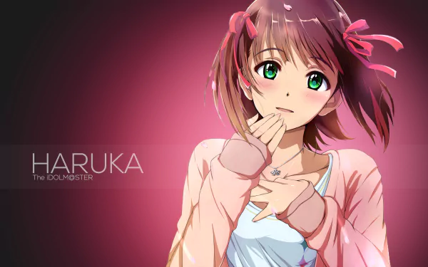 Haruka Amami Anime The iDOLM@STER HD Desktop Wallpaper | Background Image