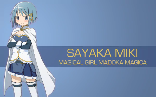 Sayaka Miki Anime Puella Magi Madoka Magica HD Desktop Wallpaper | Background Image