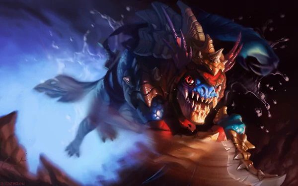 Slark (Dota 2) video game DotA 2 HD Desktop Wallpaper | Background Image