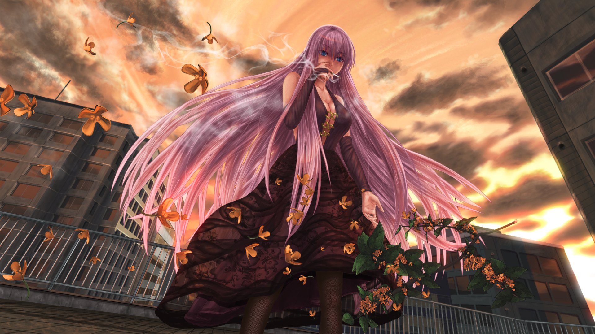 Download Luka Megurine Anime Vocaloid HD Wallpaper