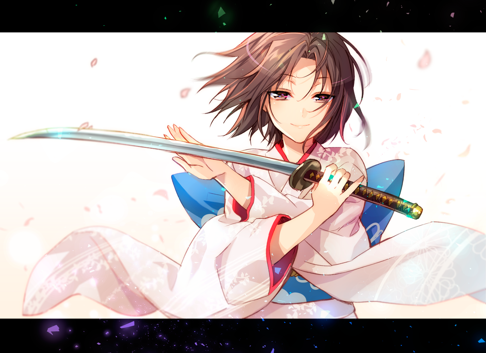 Kara no Kyōkai HD — Blade & Blossoms 2000x1452 Wallpaper