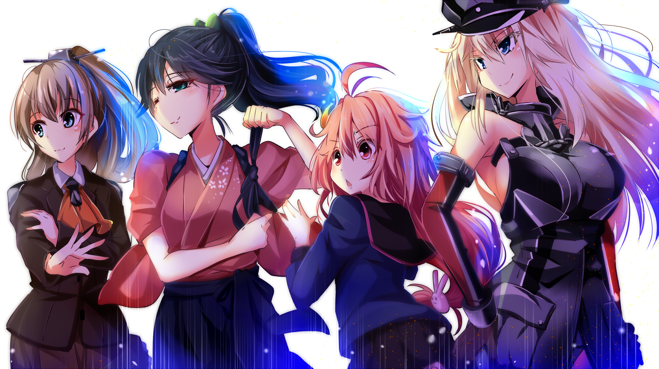 Kantai Collection Hd Wallpaper Background Image 2142x1200 Id