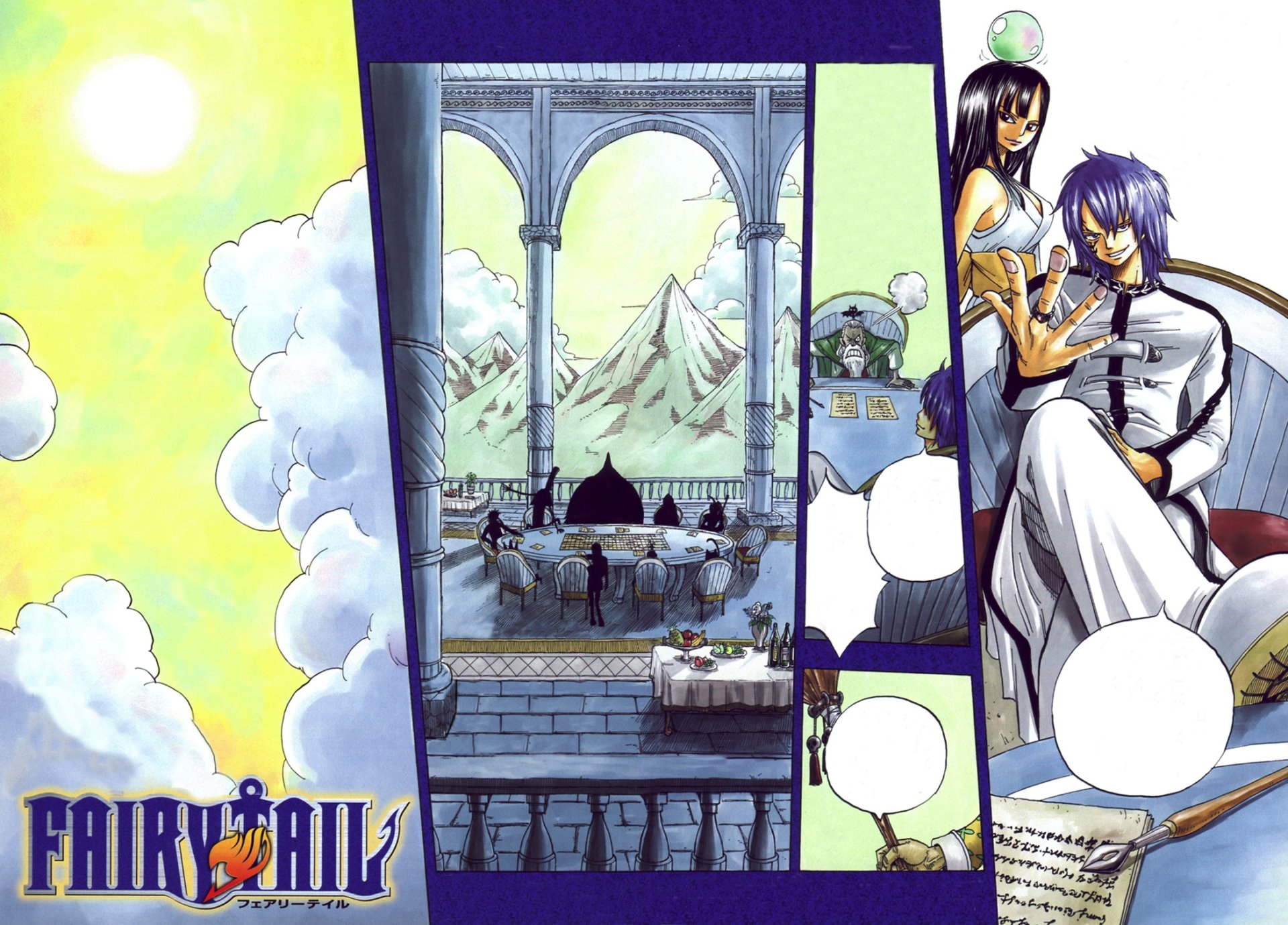 Download Ultear Milkovich Jellal Fernandes Anime Fairy Tail HD Wallpaper, image size:1920x1380