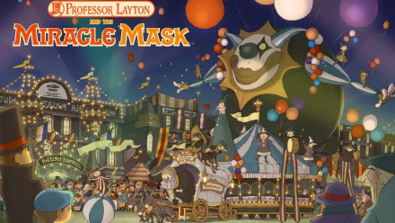Professor Layton Luke Triton Hershel Layton video game Professor Layton and the Miracle Mask HD Desktop Wallpaper | Background Image