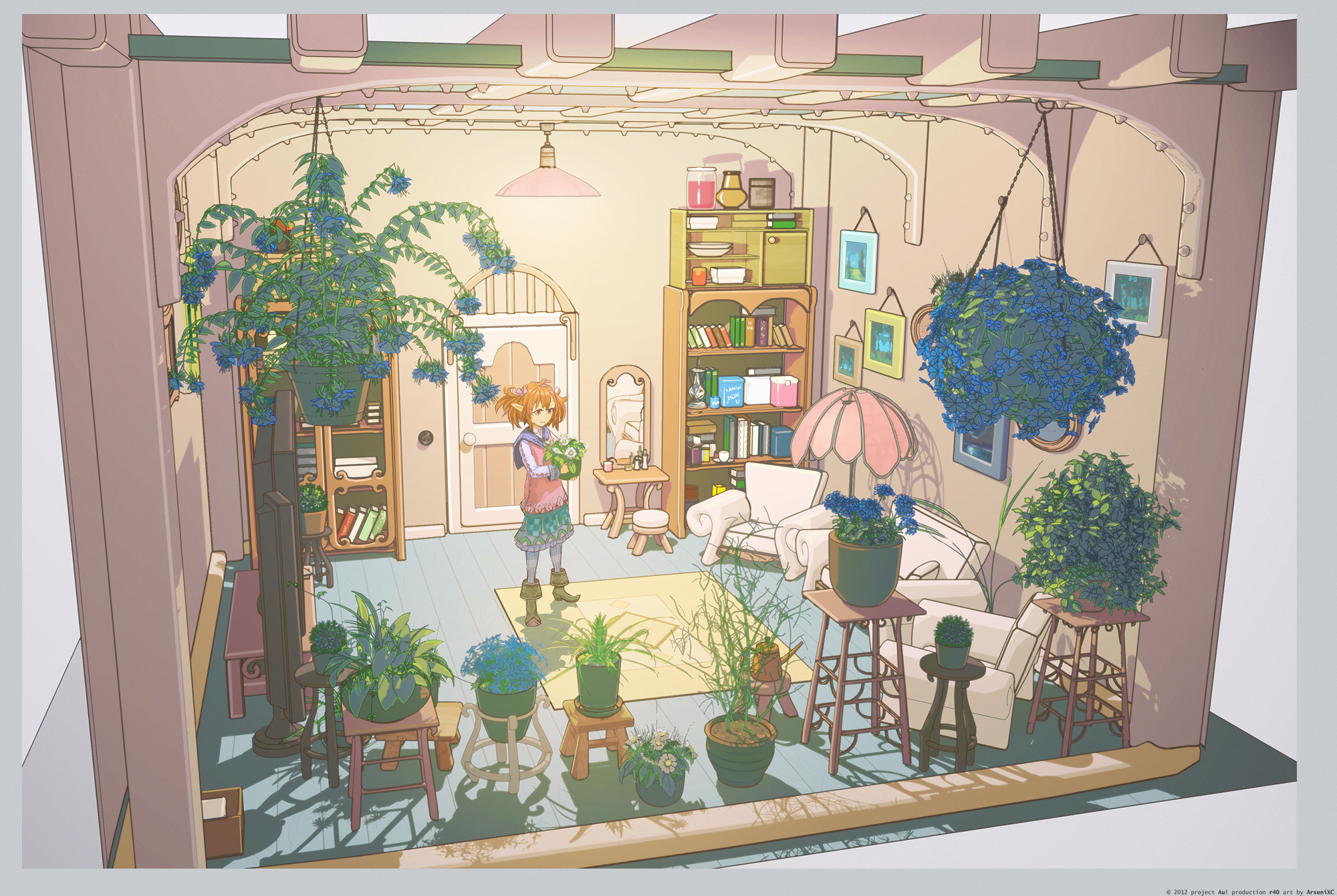 Anime Room HD Wallpaper by ArseniXC