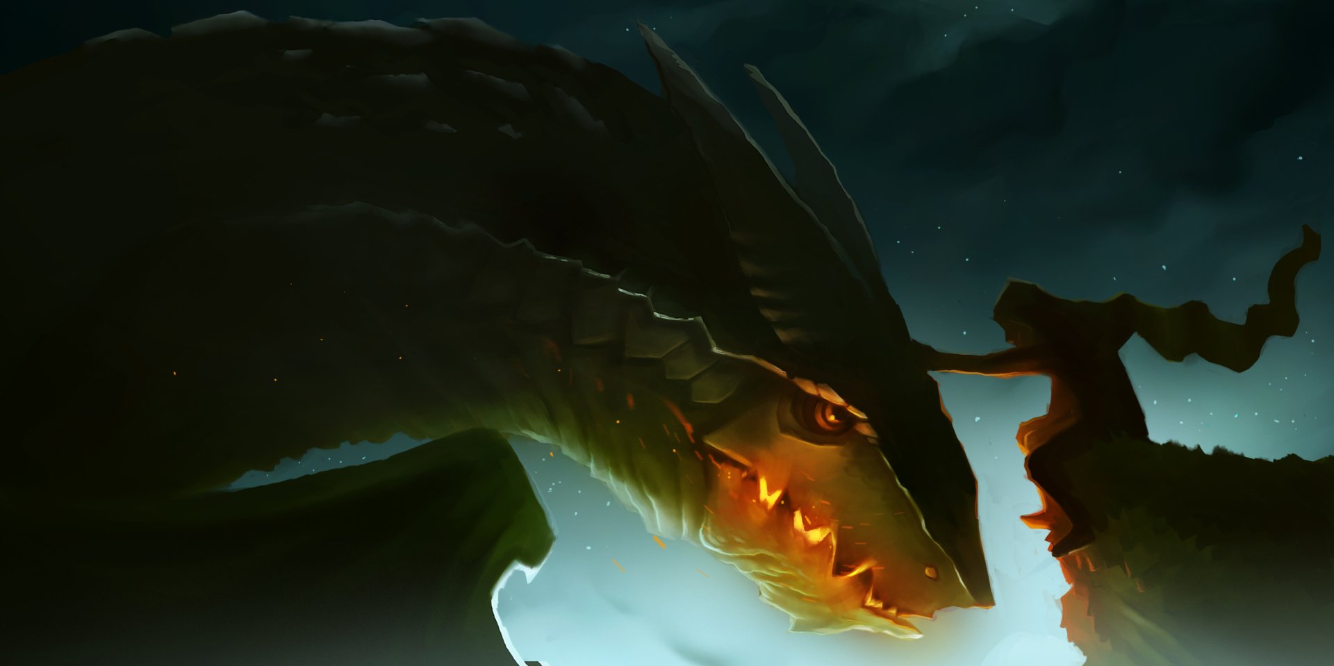 Download Fantasy Dragon HD Wallpaper by Alex Junea