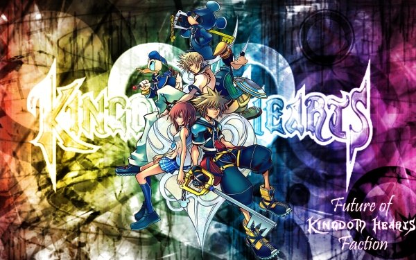Video Game Kingdom Hearts II Kingdom Hearts Roxas Sora Donald Duck Goofy Mickey Mouse Kairi HD Wallpaper | Background Image