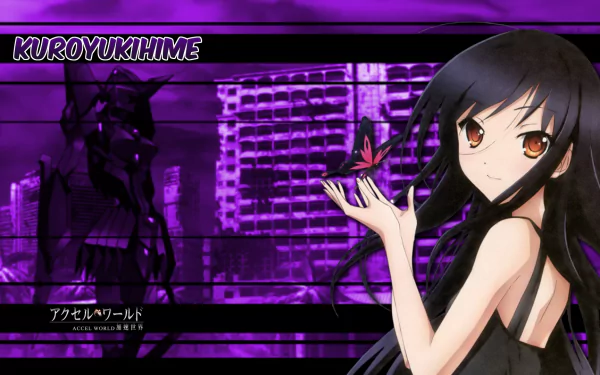 Kuroyukihime (Accel World) Anime Accel World HD Desktop Wallpaper | Background Image