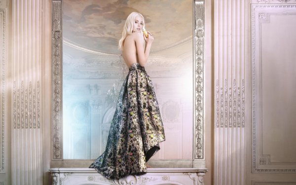 Women Marloes Horst Models Netherlands Blonde Model Dutch Perfume HD Wallpaper | Background Image