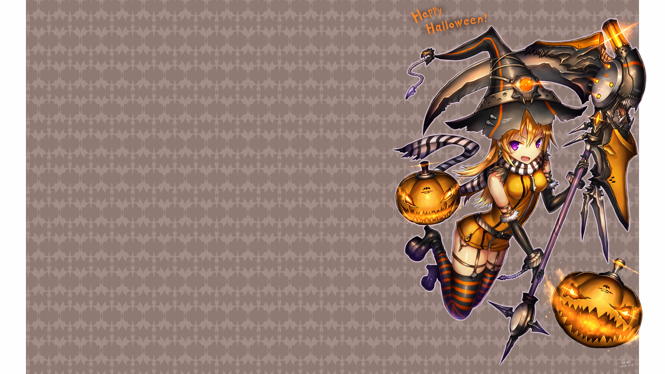 Anime Halloween HD Wallpaper | Background Image