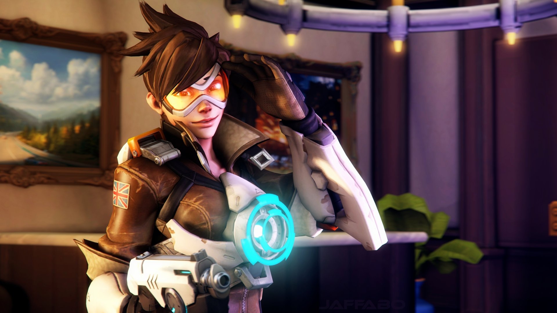 Mobile wallpaper: Overwatch, Video Game, Tracer (Overwatch), 1244824  download the picture for free.