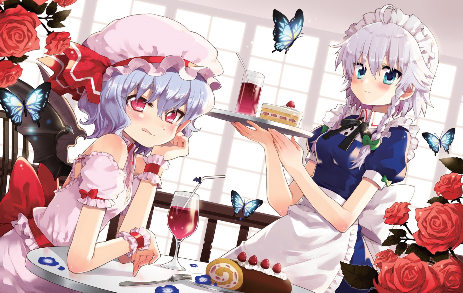 Download Anime Touhou HD Wallpaper