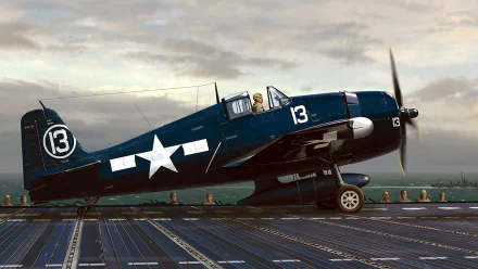 warplane aircraft military Grumman F6F Hellcat HD Desktop Wallpaper | Background Image