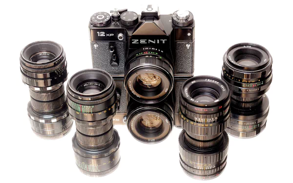 Zenit (Brand) lens man made camera HD Desktop Wallpaper | Background Image