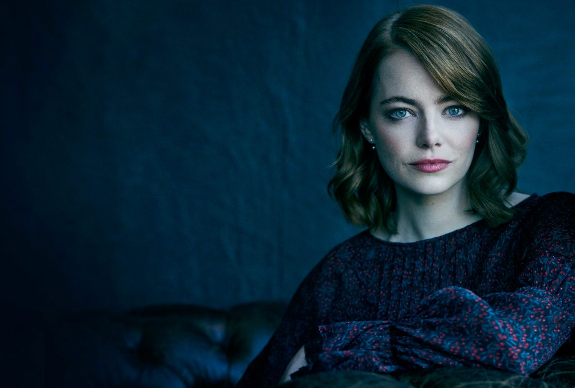 Download Green Eyes Redhead American Actress Celebrity Emma Stone Hd