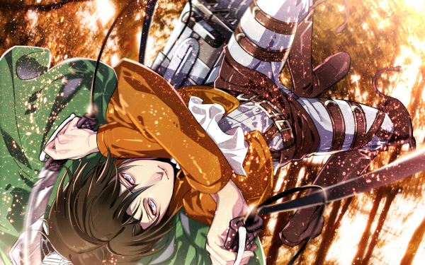 Anime Attack On Titan Levi Ackerman Shingeki No Kyojin HD Wallpaper | Background Image