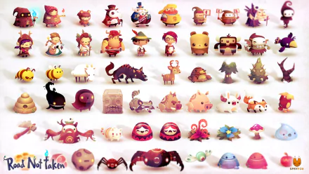 video game Road Not Taken HD Desktop Wallpaper | Background Image