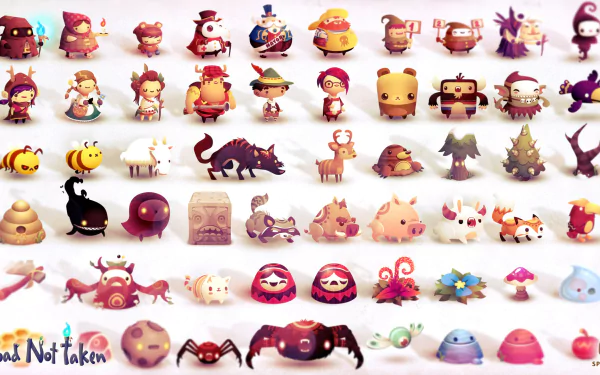 video game Road Not Taken HD Desktop Wallpaper | Background Image