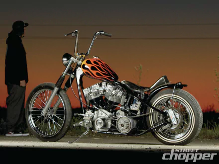 motorcycle vehicle chopper HD Desktop Wallpaper | Background Image