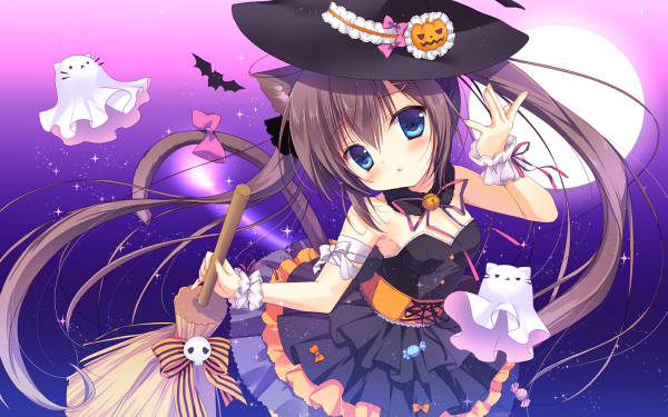 Anime Witch HD Wallpaper | Background Image