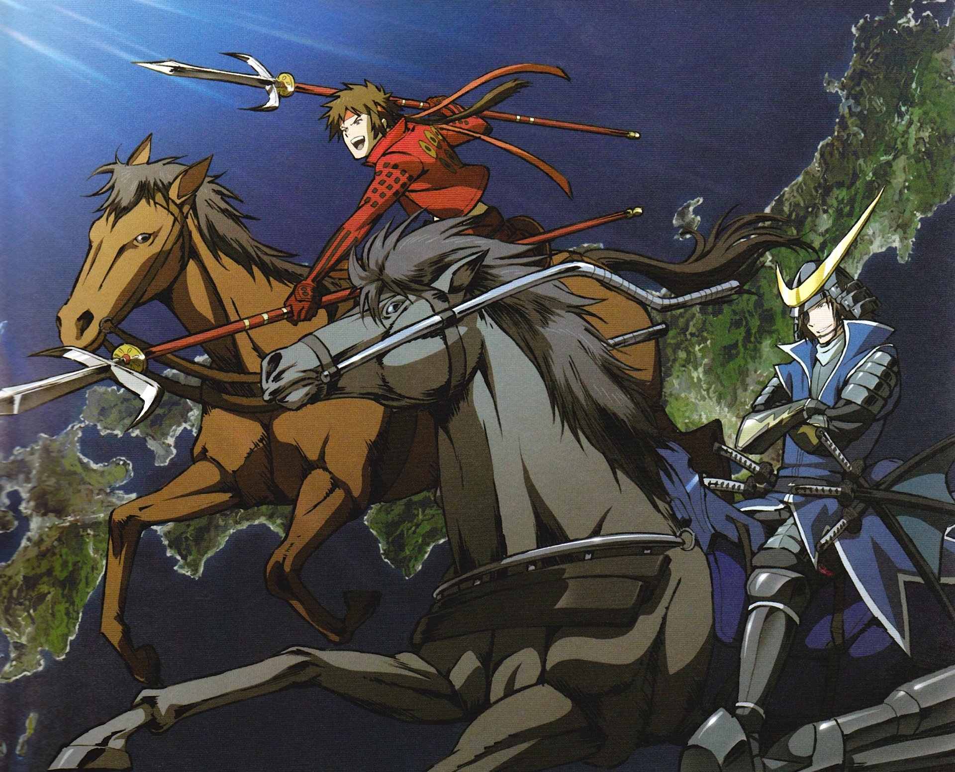 Download Anime Sengoku Basara HD Wallpaper