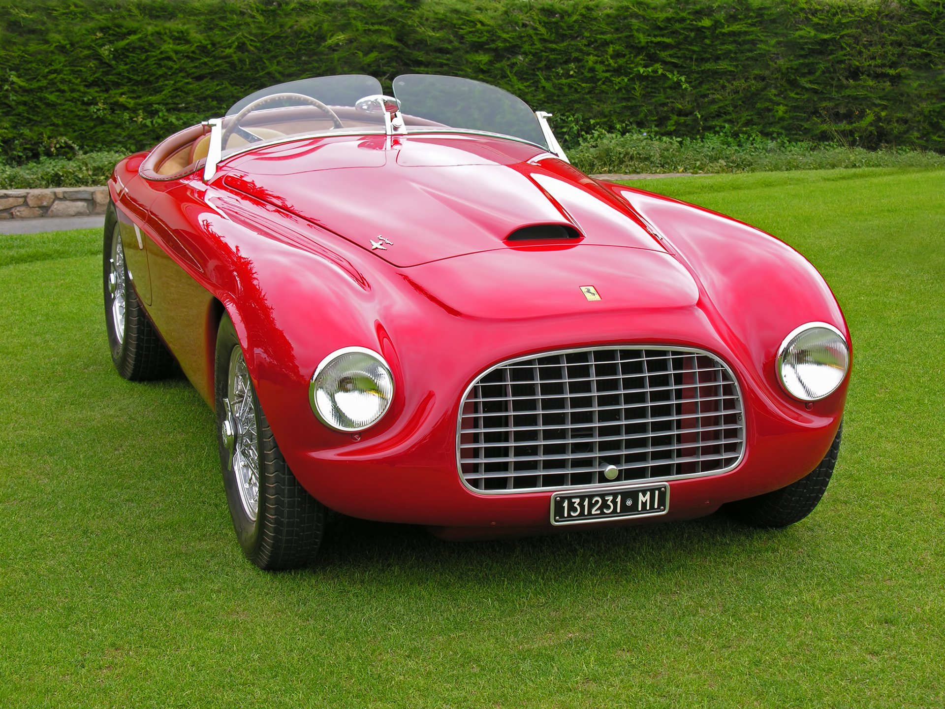 Download Vehicle Ferrari 166 MM Barchetta HD Wallpaper