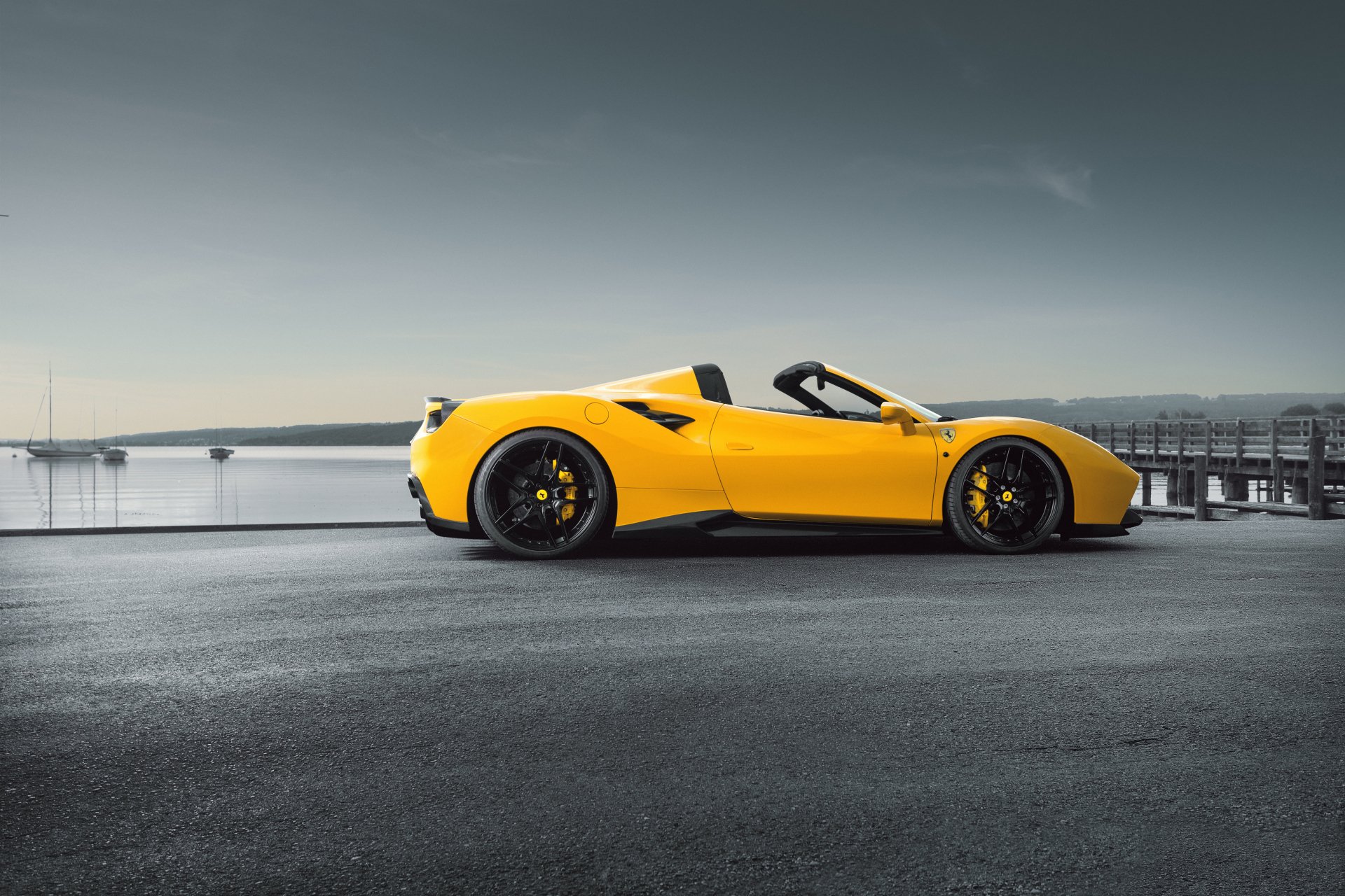 Download Vehicle Ferrari 488 Spider 4k Ultra HD Wallpaper