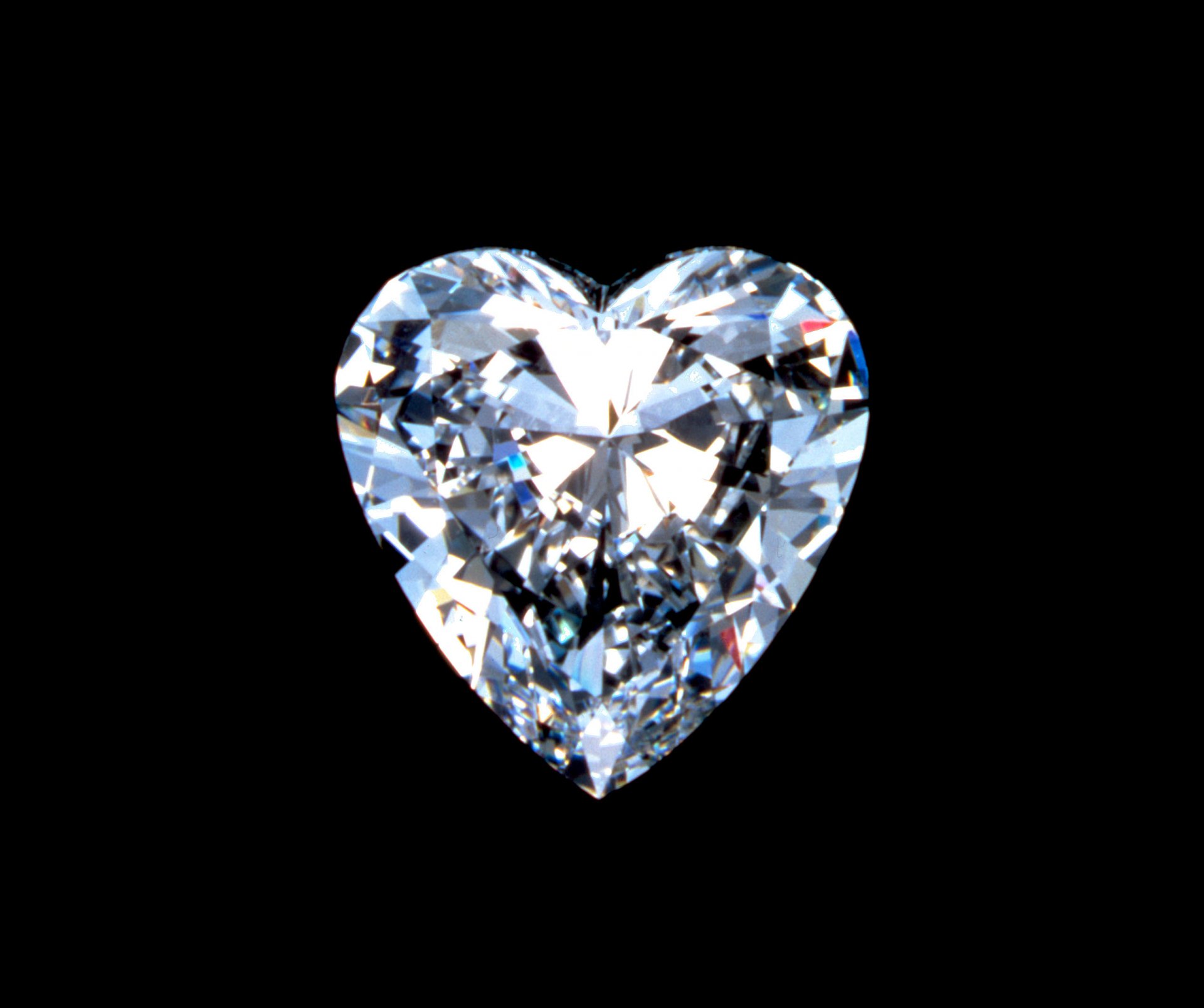 Красивые бриллианты. Хрустальное сердце. I love diamonds collection