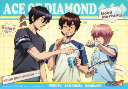 Anime Ace of Diamond HD Desktop Wallpaper | Background Image