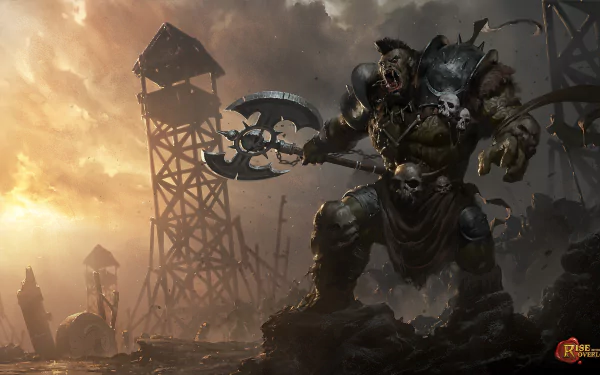  Orc Overlord by Grzegorz Rutkowski