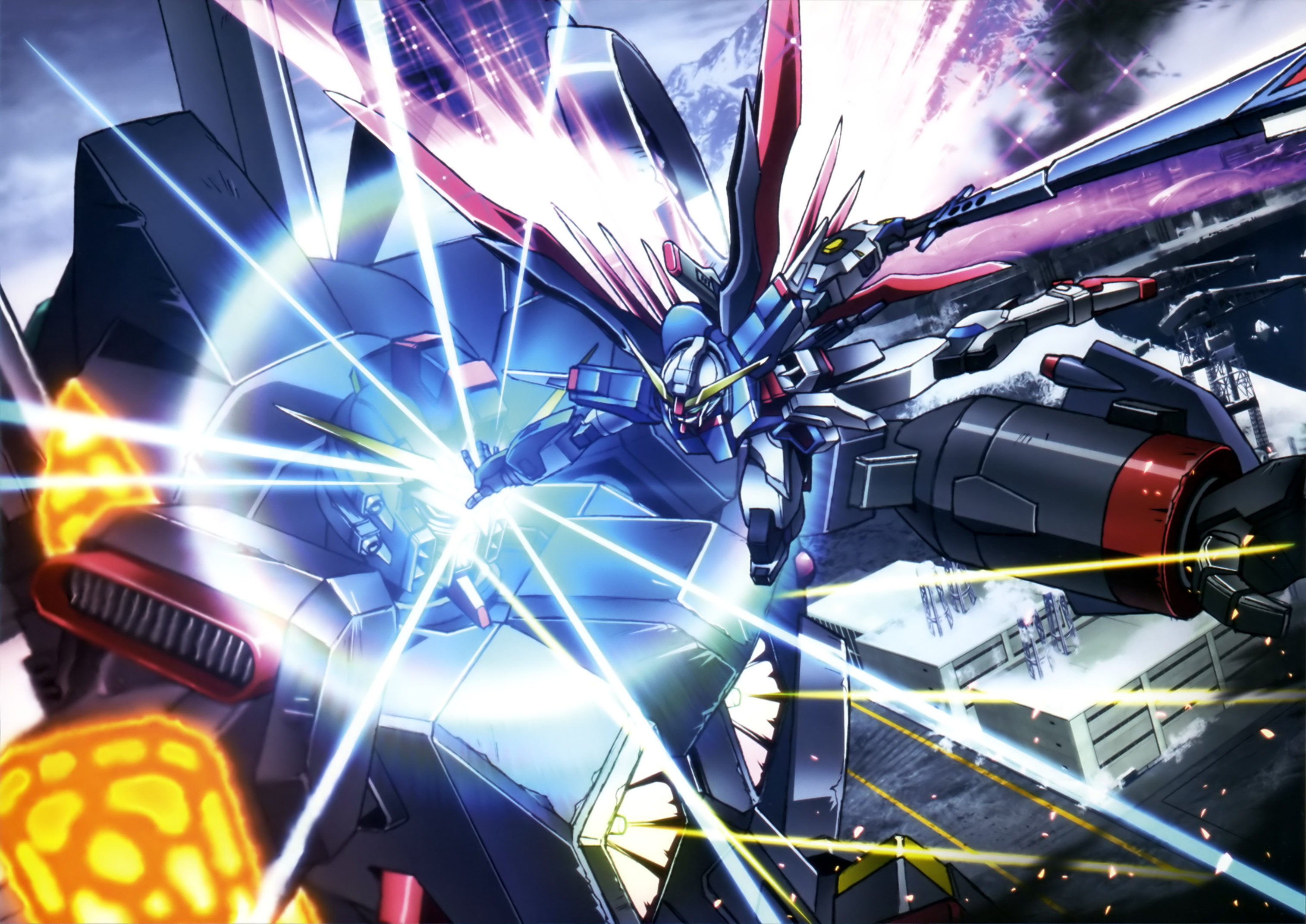 Mobile Suit Gundam Seed Destiny Hd Wallpaper Background Image 3028x2143 Id Wallpaper Abyss