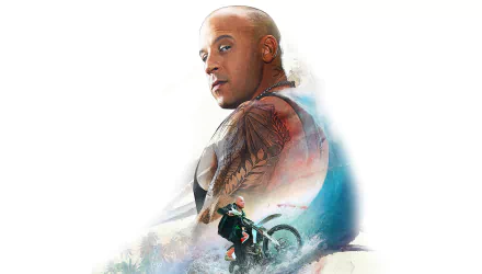 Vin Diesel as Xander Cage, featured in a dynamic HD wallpaper from the movie xXx: Return of Xander Cage, showcasing action and adventure.
