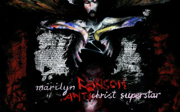 heavy metal industrial metal music Marilyn Manson HD Desktop Wallpaper | Background Image